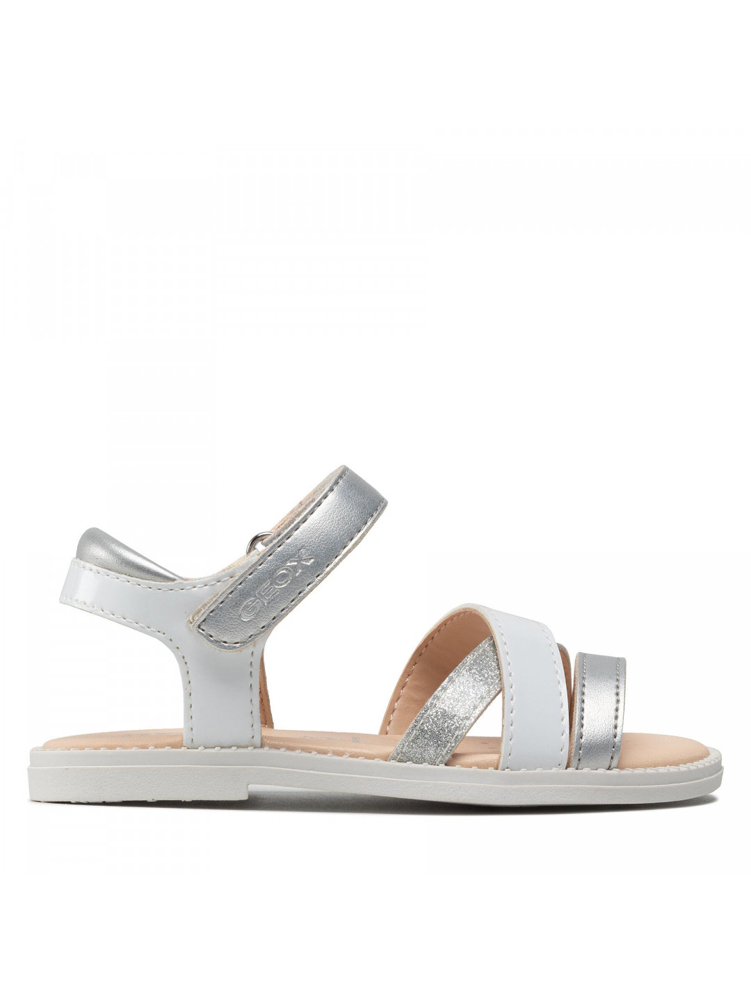 Sandály Geox J S Karly G D J5235D 002BJ C1000 M Stříbrná